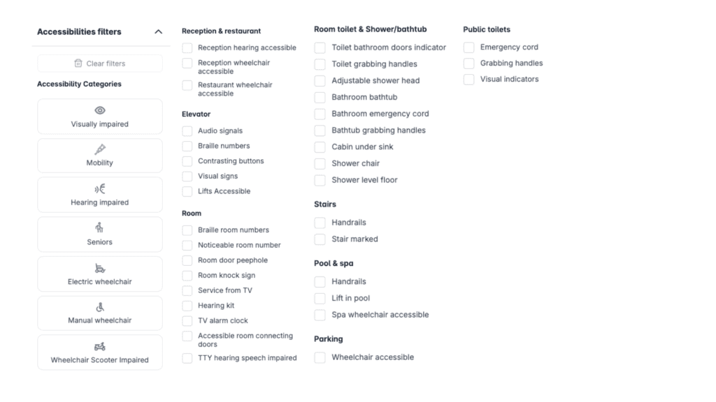 STX Online Accessibility Filters