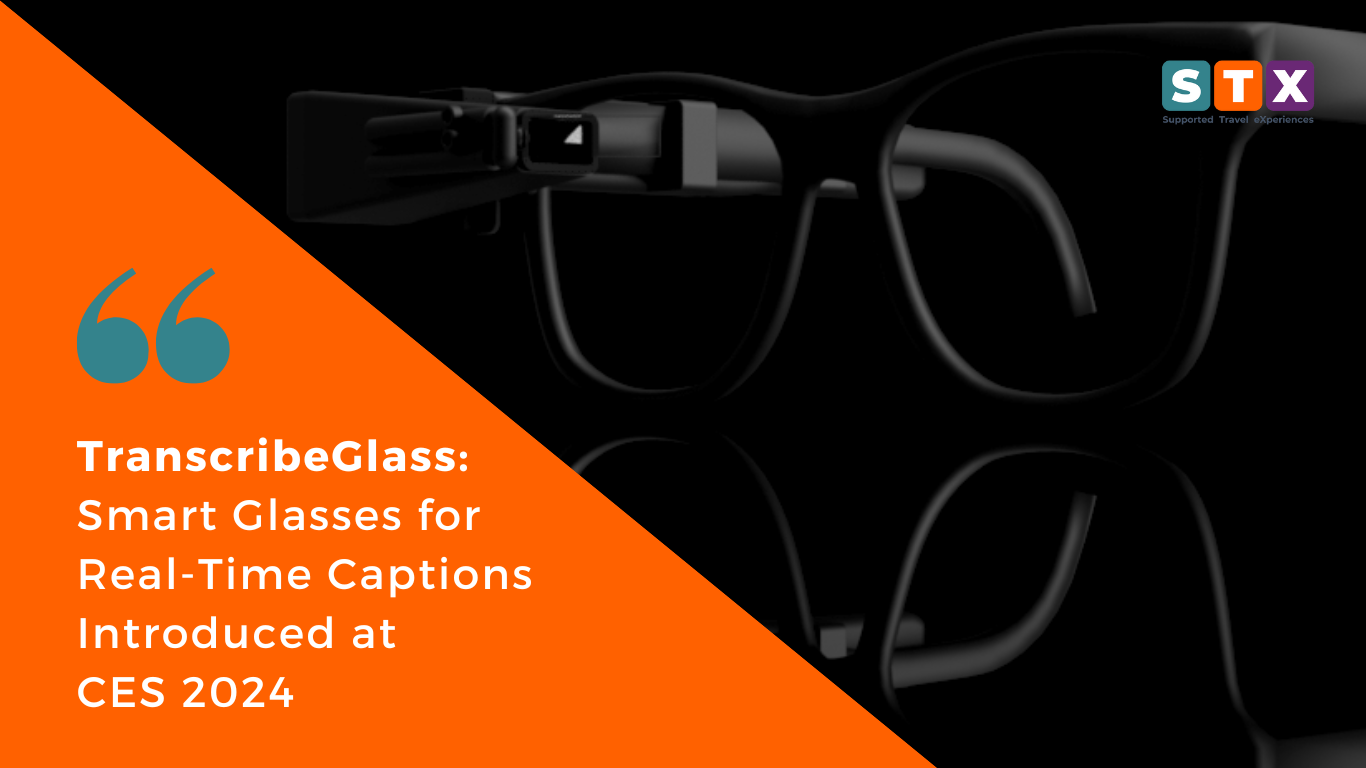TranscribeGlass: Smart Glasses for Real-Time Captions Introduced at CES 2024